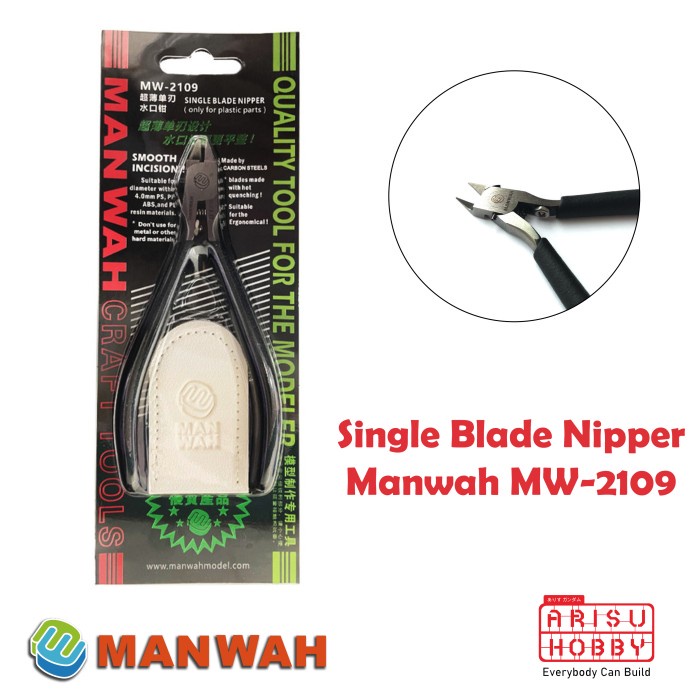 Manwah Single Blade Nipper Premium Ultra Thin single-edged pliers
