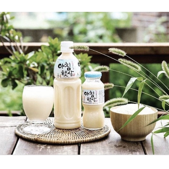 

tradisional-minuman- morning rice 180ml kaleng - makgeolli - makoli air beras korea -minuman-
