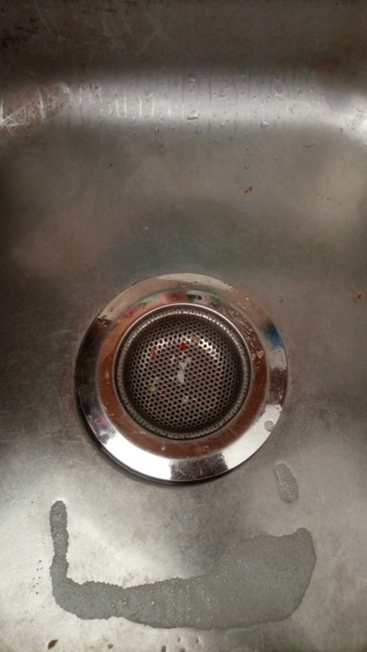 1pc Filter Penyaring Saluran Air Dengan Bahan Stainless Steel Untuk Dapur / Kamar Mandi