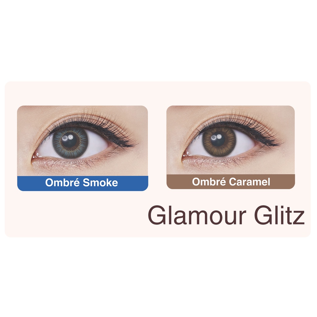 Softlens Freshkon Naho Bulanan (Cosmetic Color Disposable) / Soflen Warna Naho / Naho Glamour Glitz by Freshkon