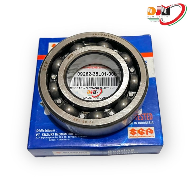 BEARING KRUK AS SUZUKI SATRIA FU150 ORIGINAL SGP Kiri 09262-28L01-000 | Kanan 09262-35L01-000