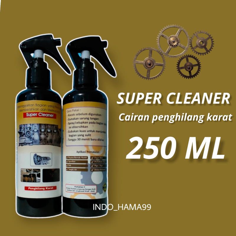 pembersih karat dan kotoran isi 250ml