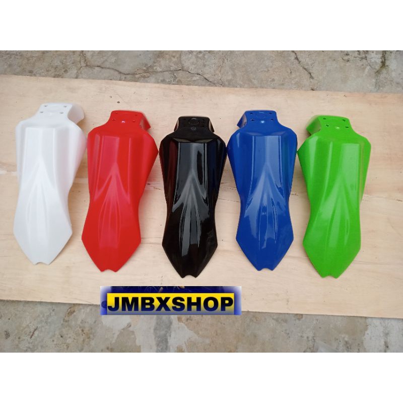 spakbor depan klx 150 dtracker selebor depan supermoto klx dtracker