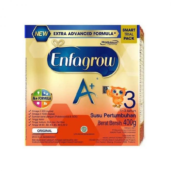 ENFAGROW A+ 3 PLAIN 400 GR