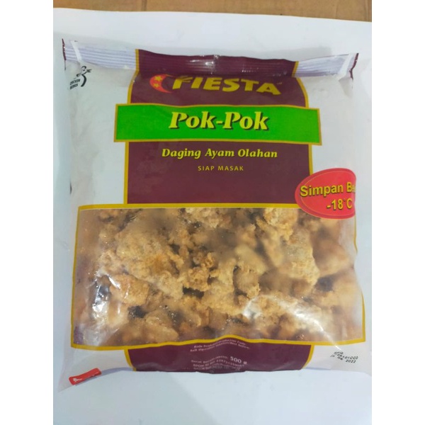 

Fiesta Chicken Nugget pok pok 500gr