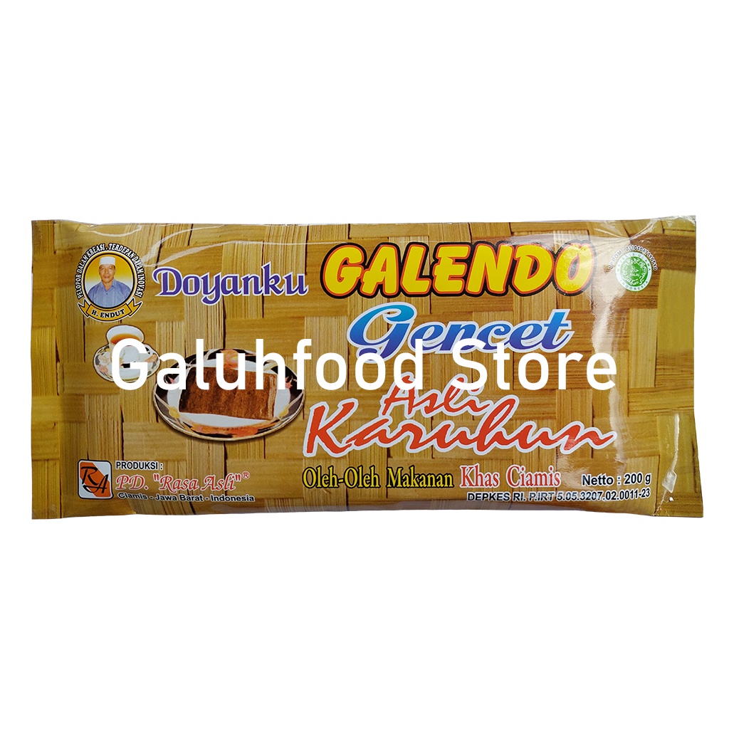 

Galendo Khas Ciamis Blondo Kelapa Original Doyanku 200gr