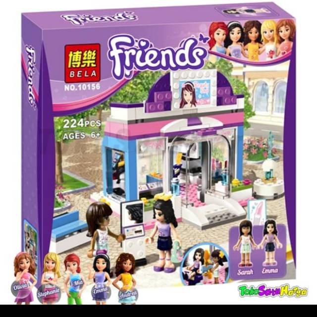 Lego Brick Bela Friends 10156 Butterflay Beauty Shop