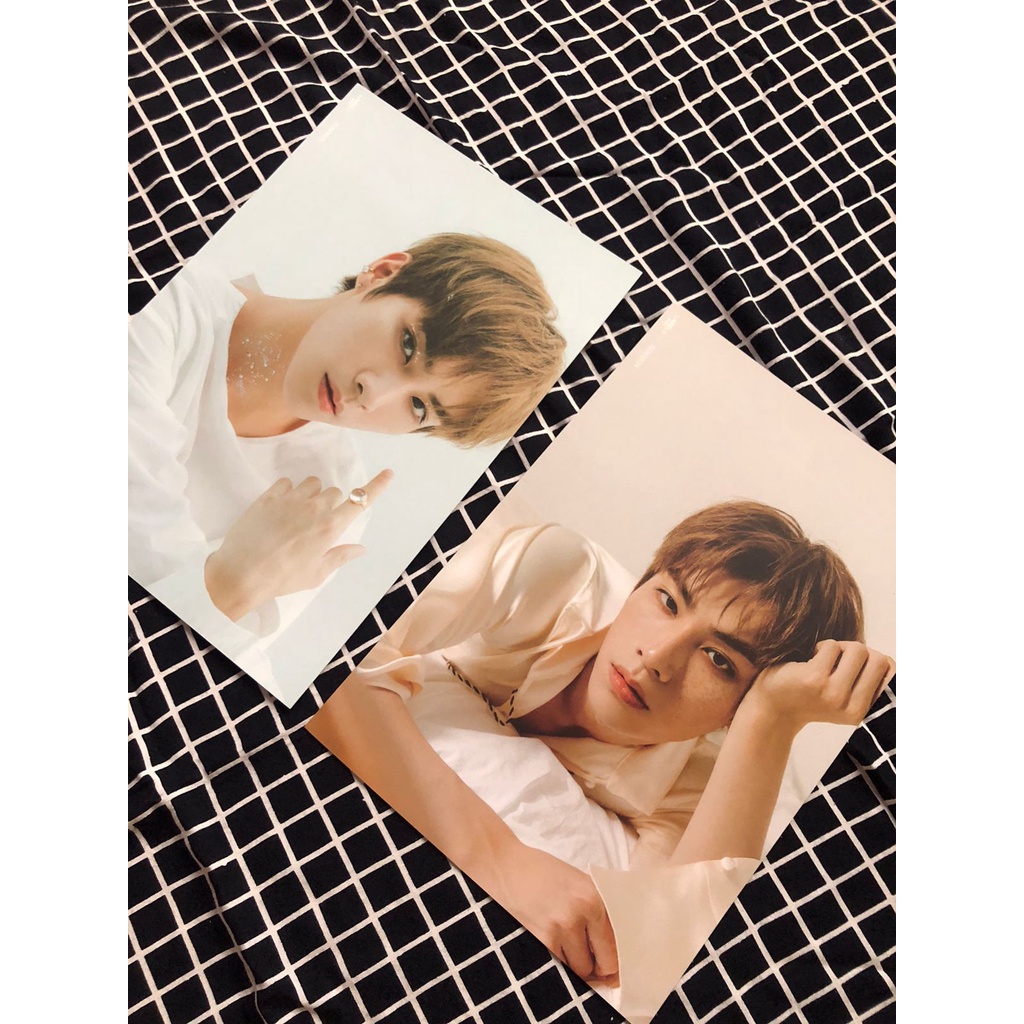 Poster A4 Season's Greetings 2021 SG21 WayV Xiaojun Set