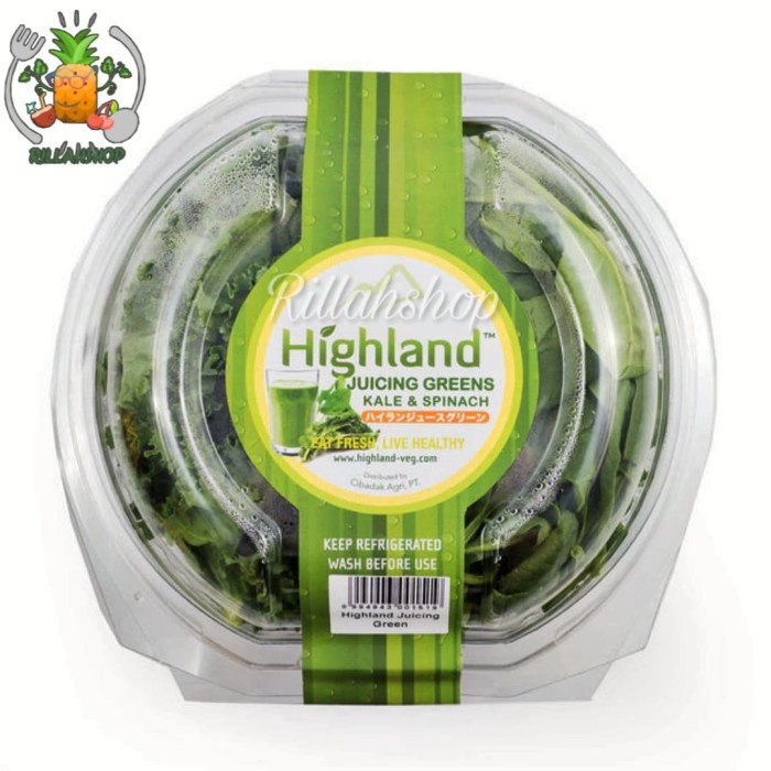 

Daun Salad Highland Juicing Green Kale & Spinach/Salad Pack