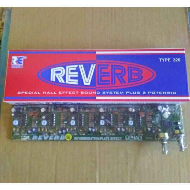 Kit Echo/Effect Reverb Spesial Hall 2 Potensio
