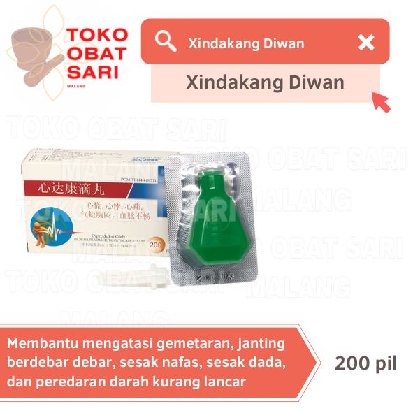 Xindakang Diwan isi 200pil