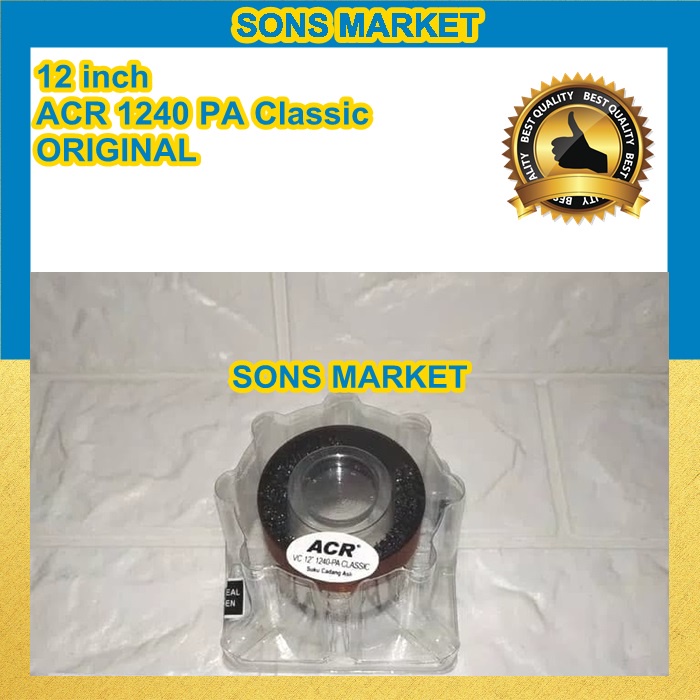 SPUL SPOOL VOICE COIL SPEAKER ACR 1240 PA 12 inch 12inch 12" CLASSIC ORIGINAL