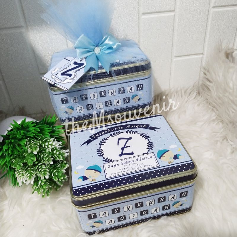 Hampers set Kaleng mug + snack