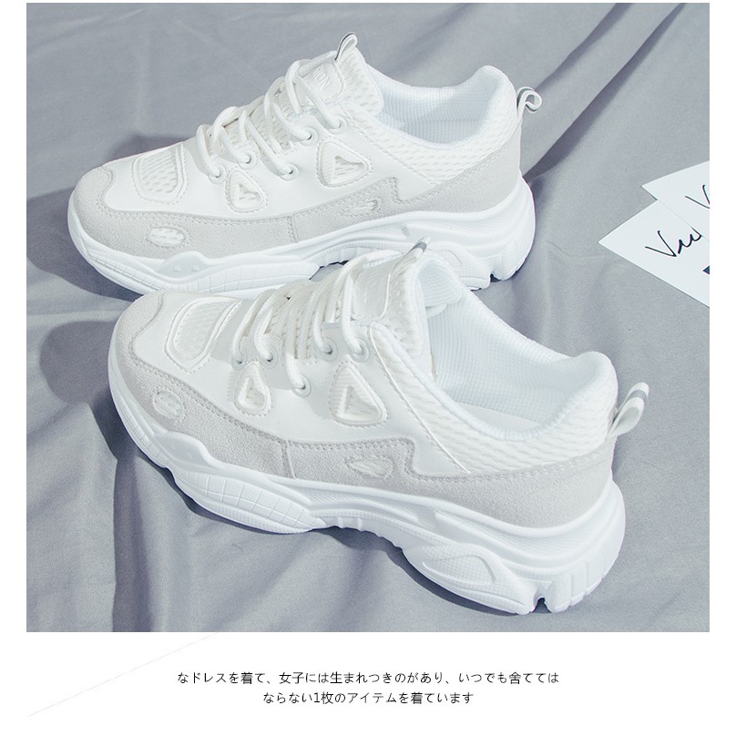 Sepatu Wanita Import sepatu Olahraga Perempuan Sepatu putih Cewek Terbaru SP-037