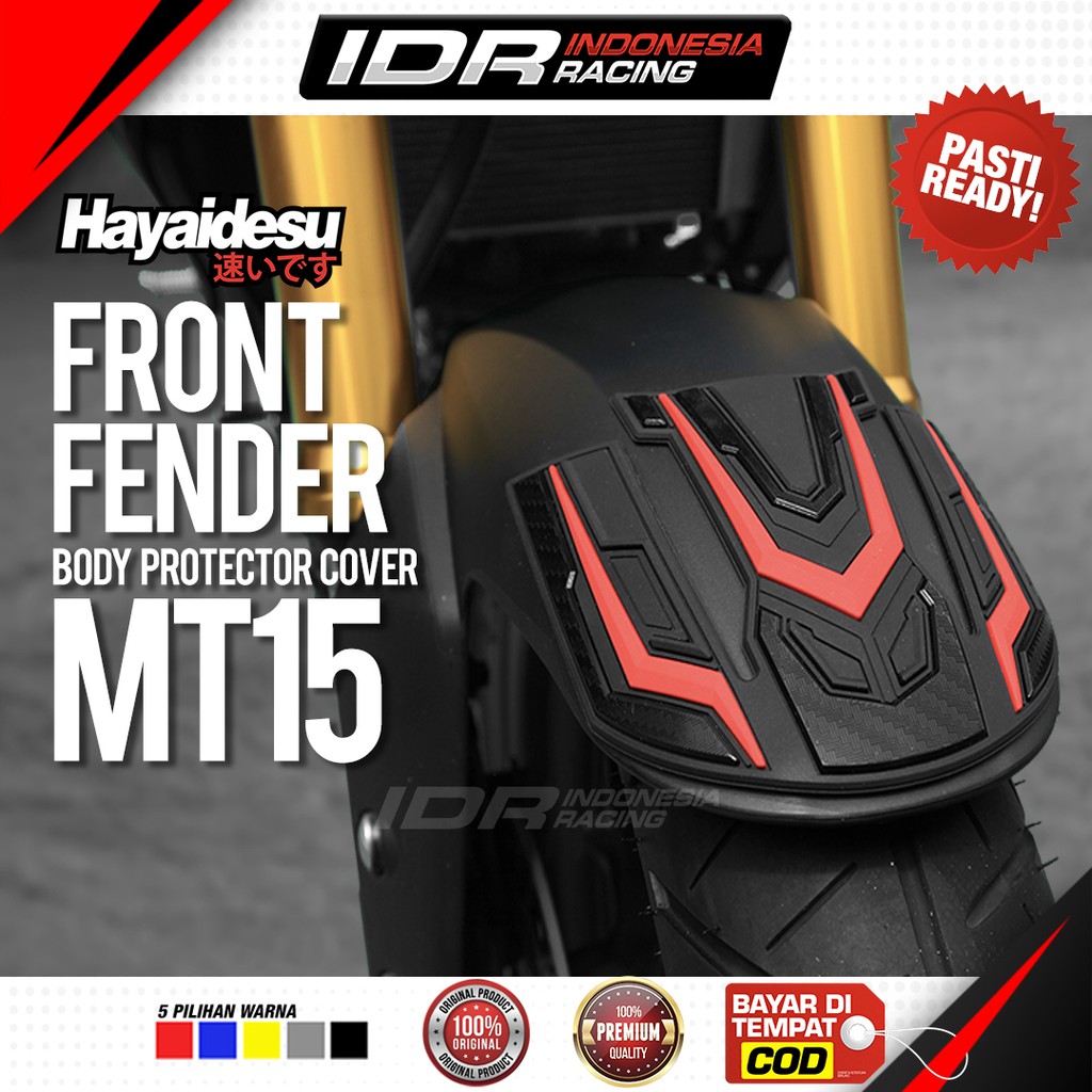 Hayaidesu Yamaha MT 15 Front Fender Cover Body Protector