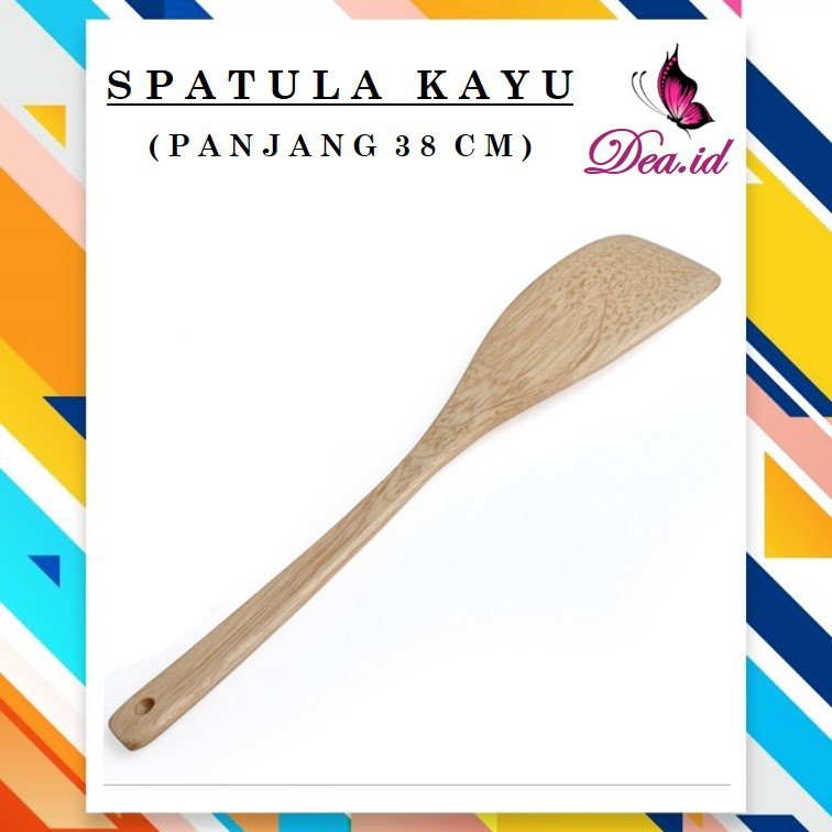 [DEASHOP] SPATULA KAYU / SUTIL KAYU / SODET KAYU UNTUK MASAK