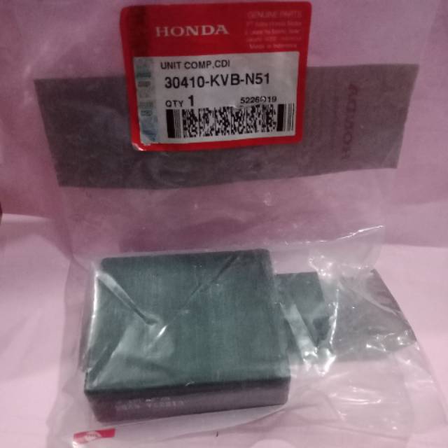 CDI UNIT KVB VARIO 110 TECHNO KARBU LAMA CW OLD ORIGINAL ORI ASLI HONDA AHM HGP 30410-KVB-N51