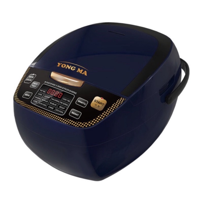 NEW Yong Ma SMC 8017N Magic Com Digital 2 Liter 12 fungsi NAVY BLUE