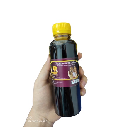Anggur Perjamuan Kudus 250 ML Last Supper LS Botol PET