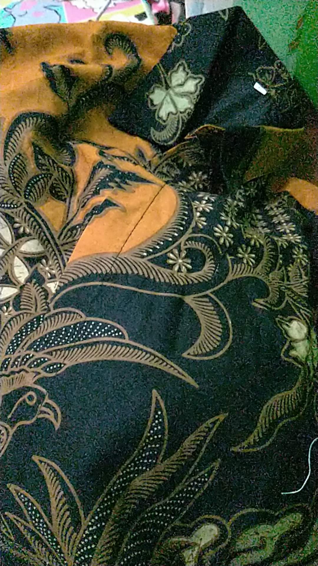Kemeja Batik Pria Katun Primisima Lengan Panjang Warna Kuning Wardana Broiler