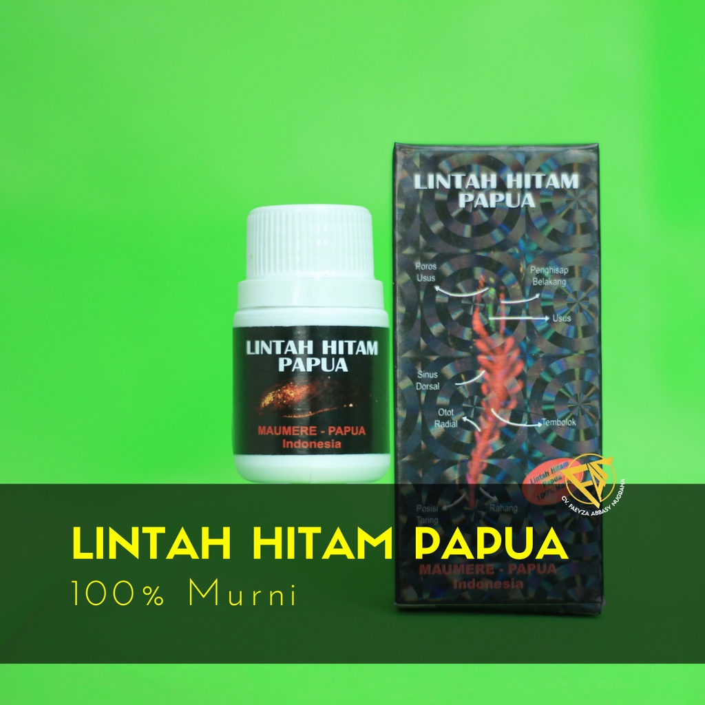 BISA [COD] MINYAK LINTAH PAPUA ASLI ORIGINAL HITAM BERKHASIAT HB ORIGINAL - JHS