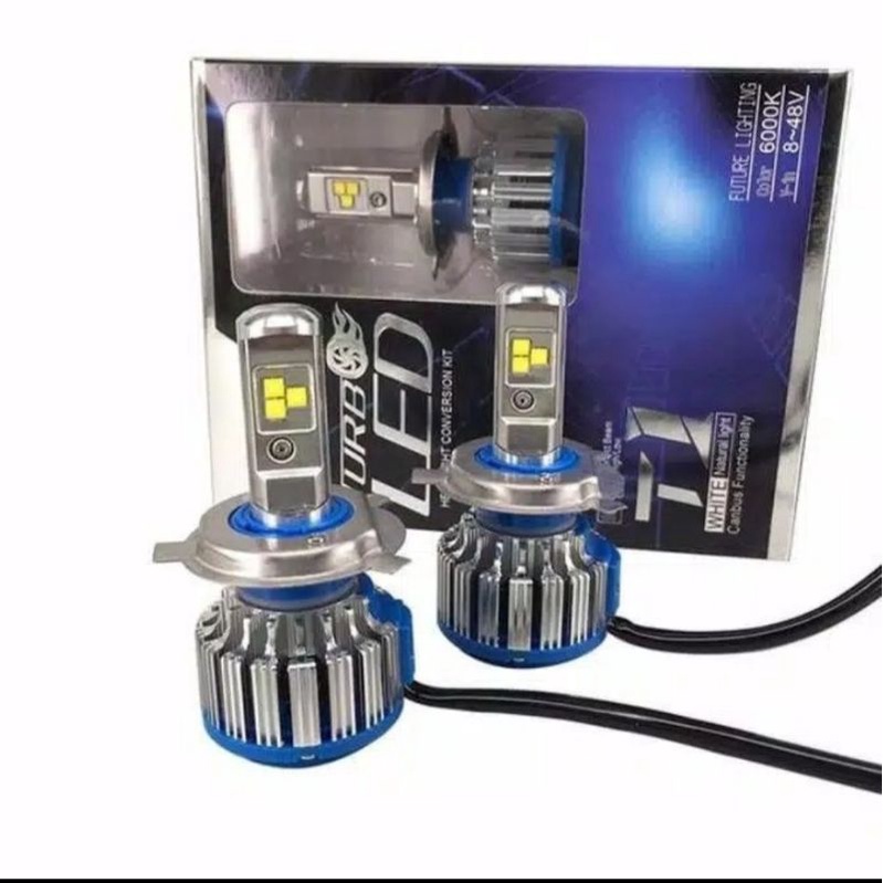 Lampu Utama Mobil LED TURBO H4 T1 Turbo LED
