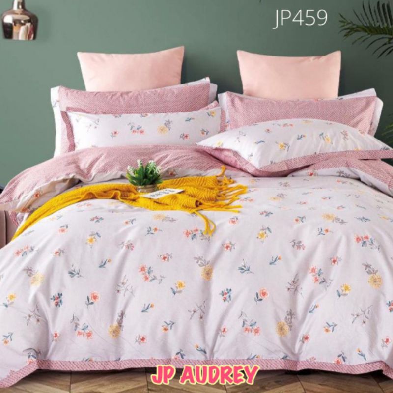 kain sprei katun  jepang motif audrey