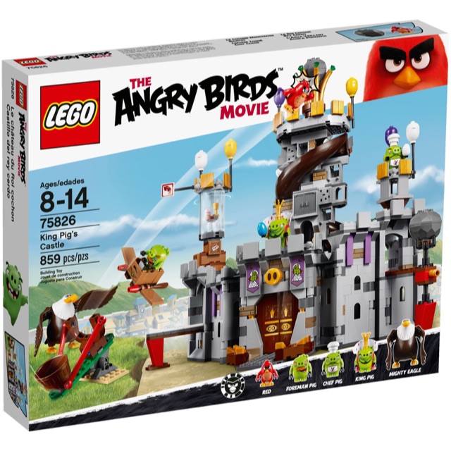 LEGO 75826 THE ANGRY BIRDS MOVIE King Pig's Castle