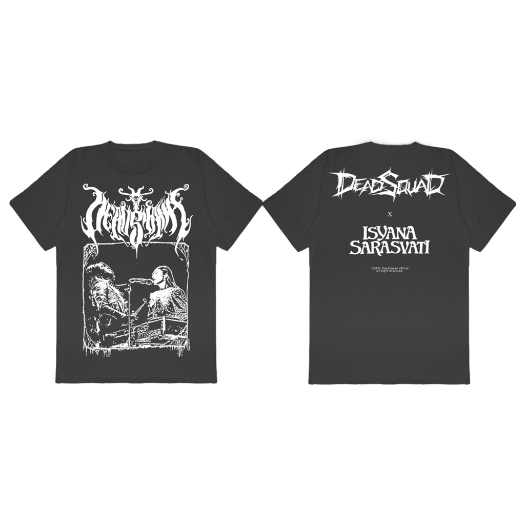 Dopamin T-shirt Band Deadsquad x Isyana Sarasvati