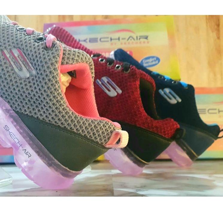 {PYA.22Jn22ᶠ} Hanya 2 HariSepatu Wanita Skechers Sepatu Cewek Sneaker Skecher Skech-Air Sepatu Skech