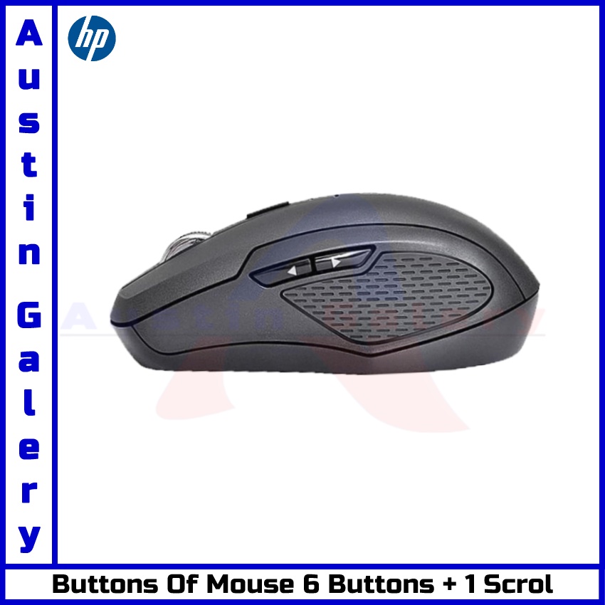 Mouse Wireless HP S9000 1600DPI Mouse Wireless 2.4G Untuk PC Laptop Komputer