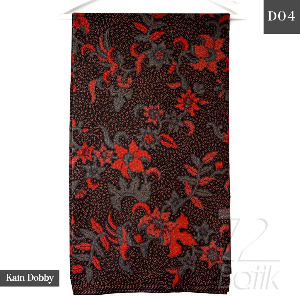 BAHAN BATIK PREMIUM Dobby Motif Kembang Warna Orange Oranye Oren Hitam Dolbi Dobi Doby 725515 Cap 72 Jarik Jarit Samping Kebat Panjang Batik Dobby Modern Premium Bahan Seragam Batik Pernikahan Kantor Keluarga Murah Kamen Jadi Batik Bali Lembaran