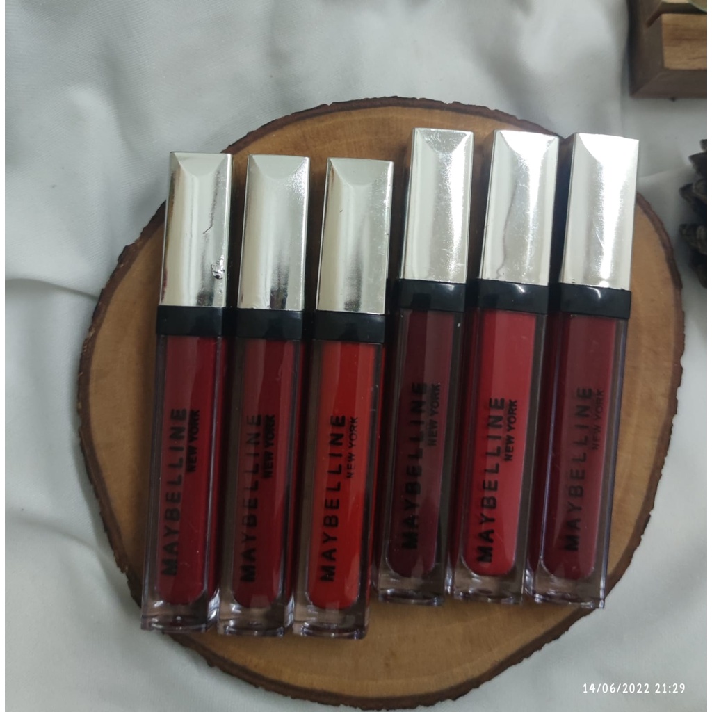 ( 6 PCS ) LIP TREND Beauty now! Lip Gloss Maybelline HH-4148