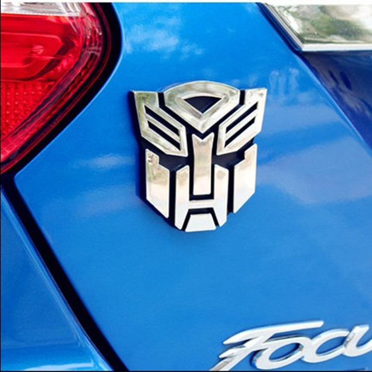 3d Autobot Transformers Mobil Auto Truk Stiker Lencana Stiker Decals Emblem Aksesoris Body Mobil Samping Belakang Emblem Badge Sticker Logo