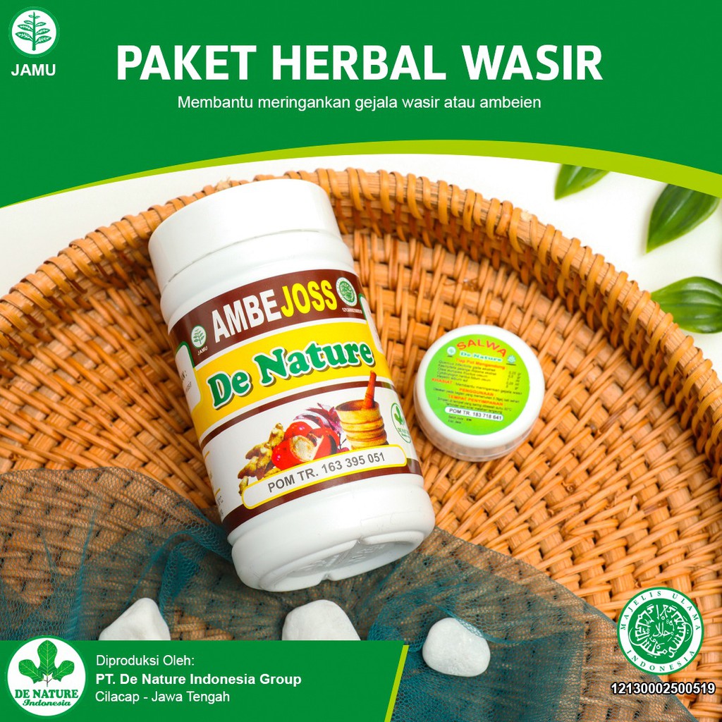 Obat Wasir Herbal Bisa COD - Obat Ambein Ampuh - Obat Ambeyen Bukan Ambeven - Ambejos Salwa De Natur