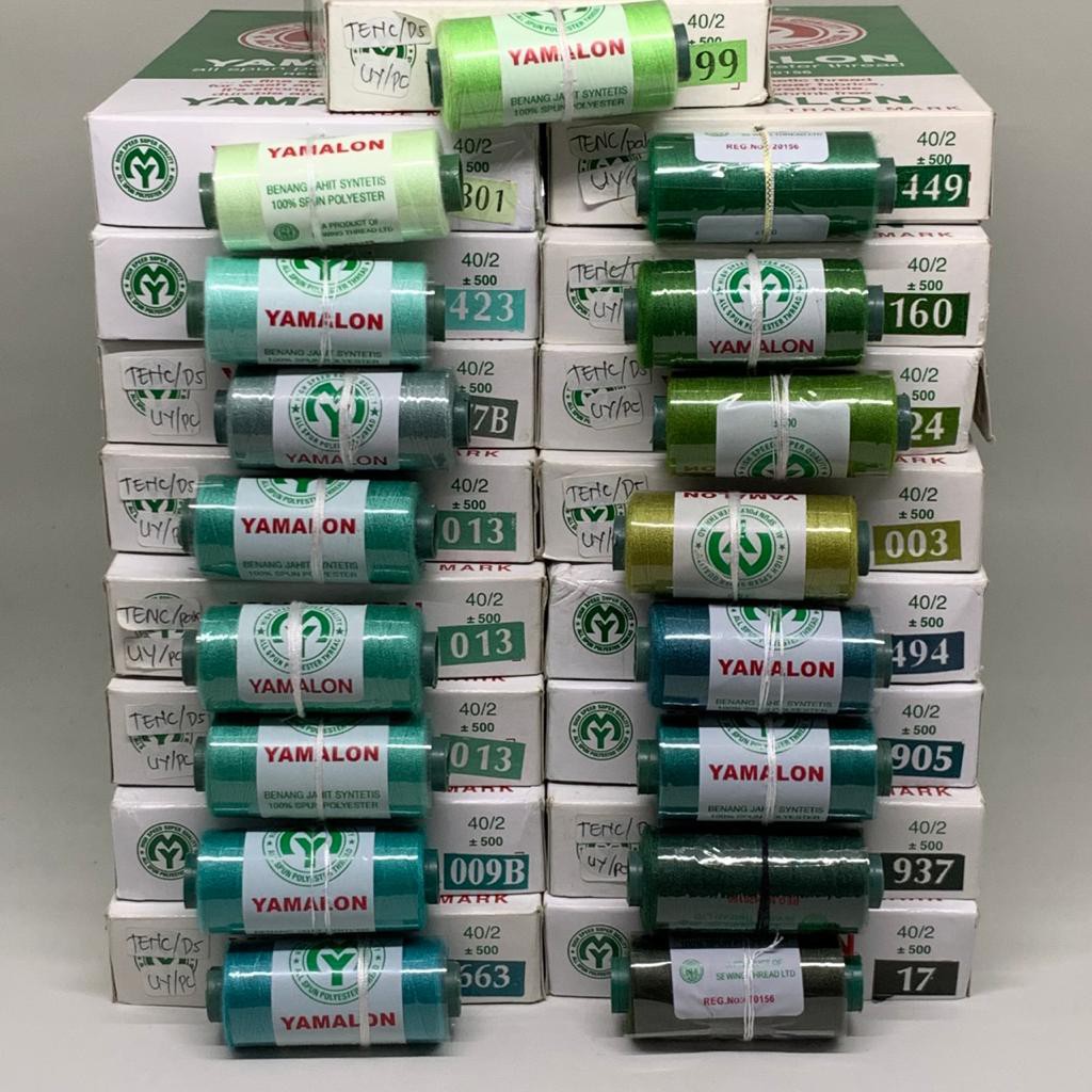 Benang Jahit Yamalon 500 Yard - Hijau