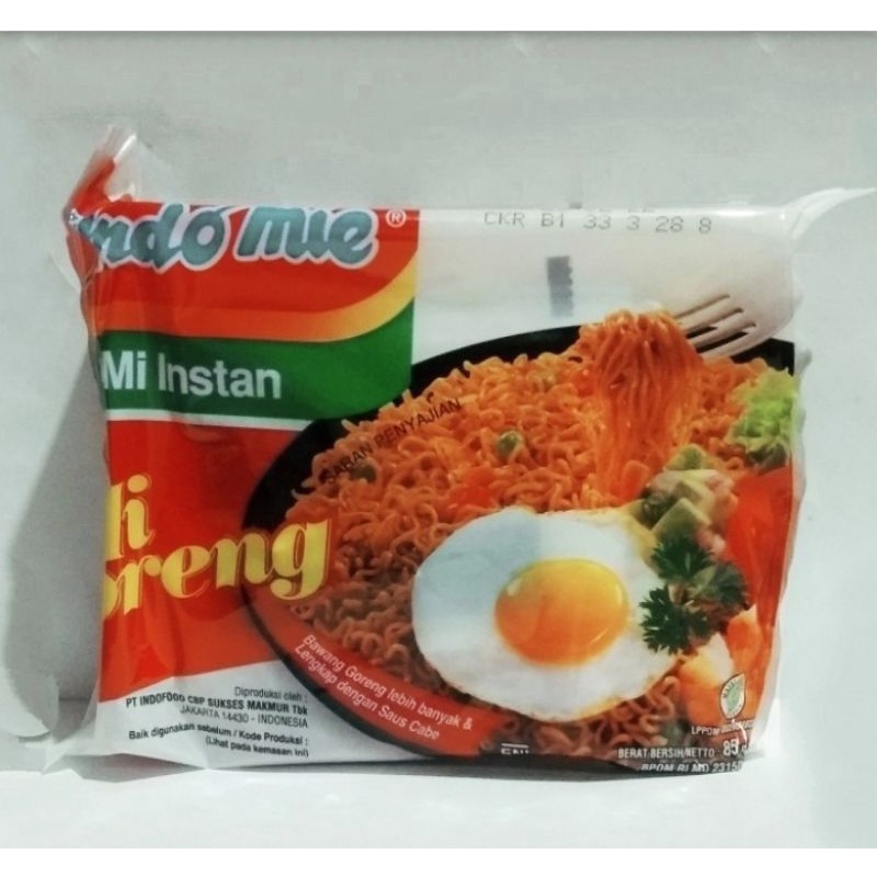 

Indomie goreng indofood mie instan 85 gr