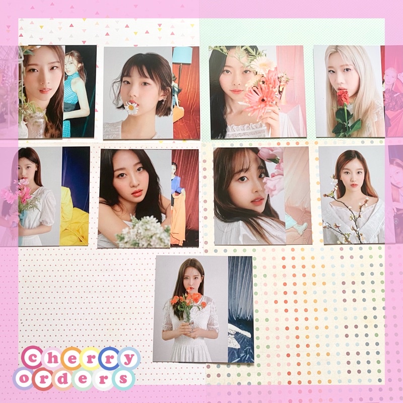 LOONA Kihno Photocard : [&amp;] Haseul Yeojin Vivi Kim Lip Choerry Yves Chuu Gowon Olivia Hye