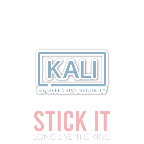 

Stiker sablon setrika DTF kaos baju sticker vinyl kali linux 6