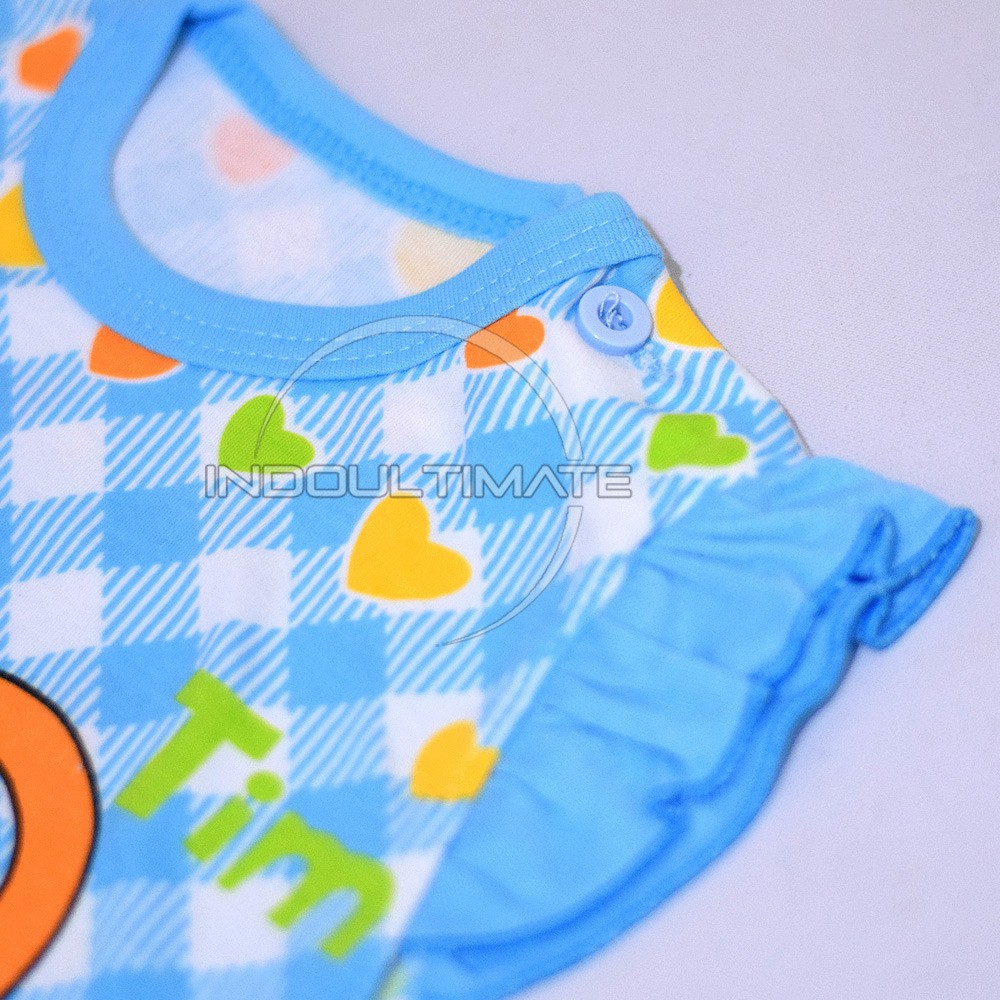 Baju kaos jumsuit jumper bayi newborn anak laki laki perempuan / pakaian bayi BC-01-2 motif RANDOM