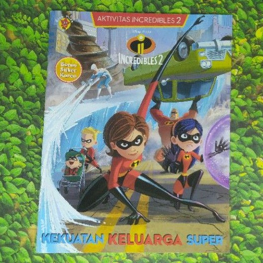 Buku Aktivitas Incredibles 2 - Kekuatan Keluarga Super