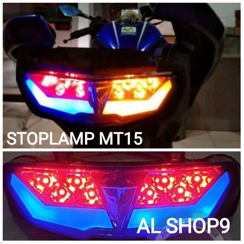 LAMPU STOP DAN SEIN YAMAHA MT15 STOPLAMP LED YAMAHA MT15