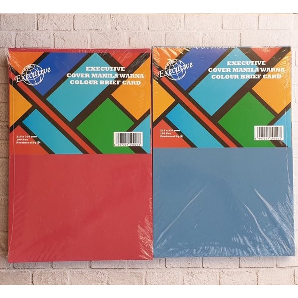 

Executive | Kertas Cover Buffalo Warna | F4 | 100 pcs