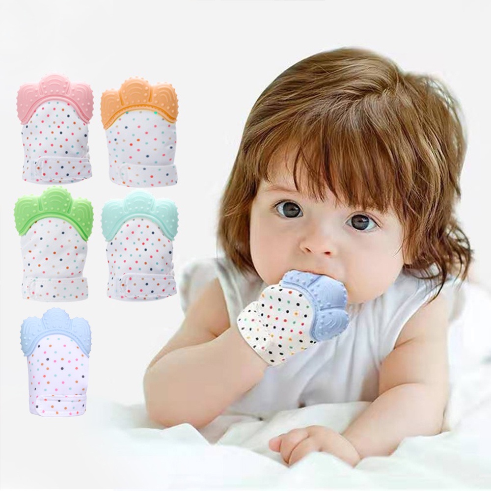 HIPPO LAND NEW PRODUCT Sarung Tangan Teether Bayi | Mitten Baby Glove Teether 158