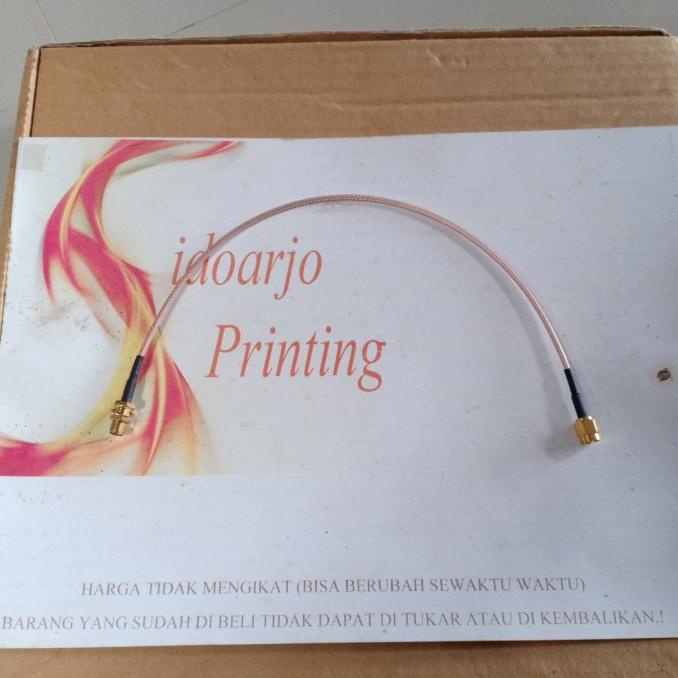 Ready oke] kabel pigtail rp sma male to rp sma female, rp sma female to rp sma