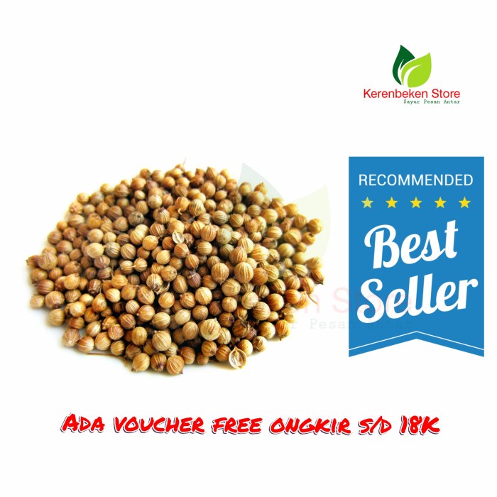 

Biji Ketumbar per sachet 7gr