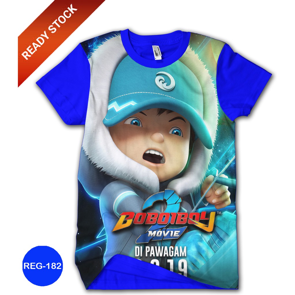 Baju Boboiboy Ice Baju Anak Boboiboy Ice Series DEWASA #REG-182