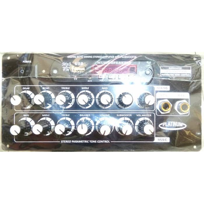 PLATINUM DMS-7000.X KIT DIGITAL ECHO MIXING STEREO ACTIVE SPEAKER MP3