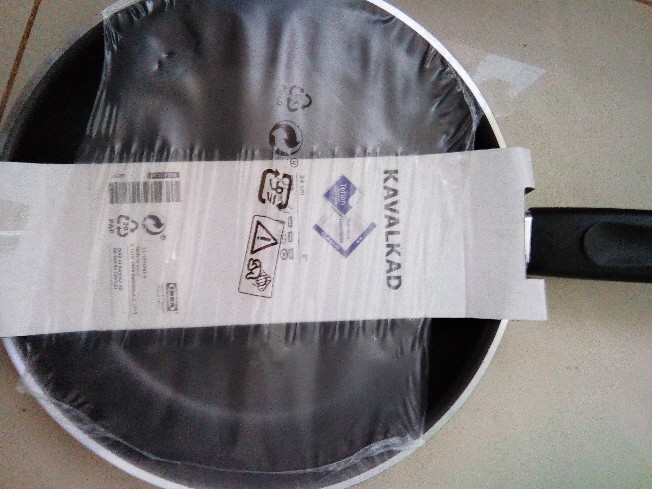 Kavalkad Wajan Gagang Teflon 24cm Hitam Ikea