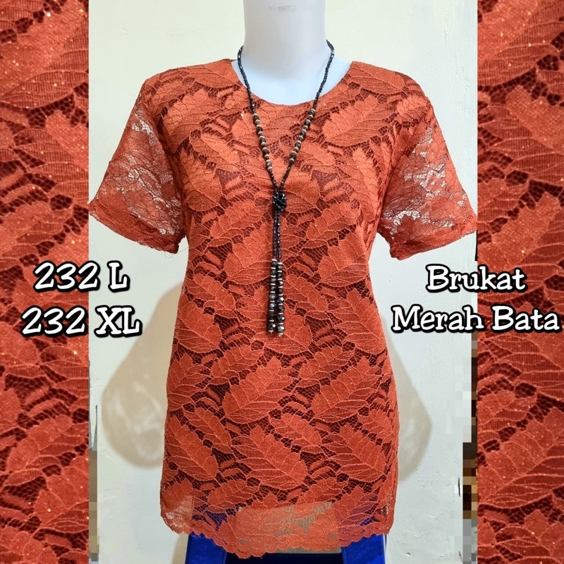 Atasan Brukat - Blouse Brukat Vany-Bata